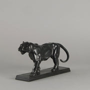 Antoine L Barye Tiger Qui Marche Animalier Bronze