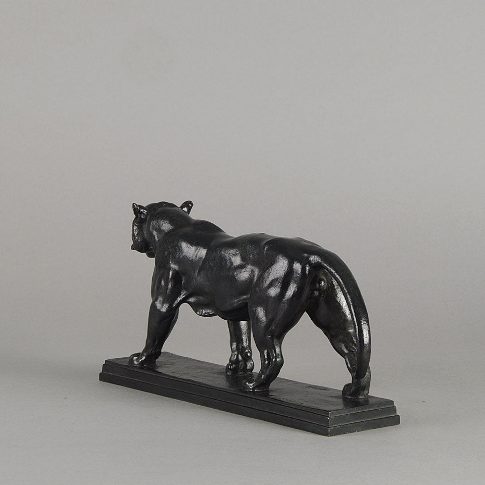 Antoine L Barye Tiger Qui Marche Animalier Bronze