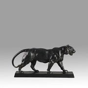 Antoine L Barye Tiger Qui Marche Animalier Bronze