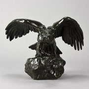 Barye bronze eagle