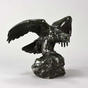 Barye bronze eagle