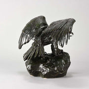 Barye bronze eagle