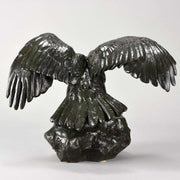 Barye bronze eagle