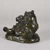 Barye Bear - Animalier Bronze by Antoine L Barye 