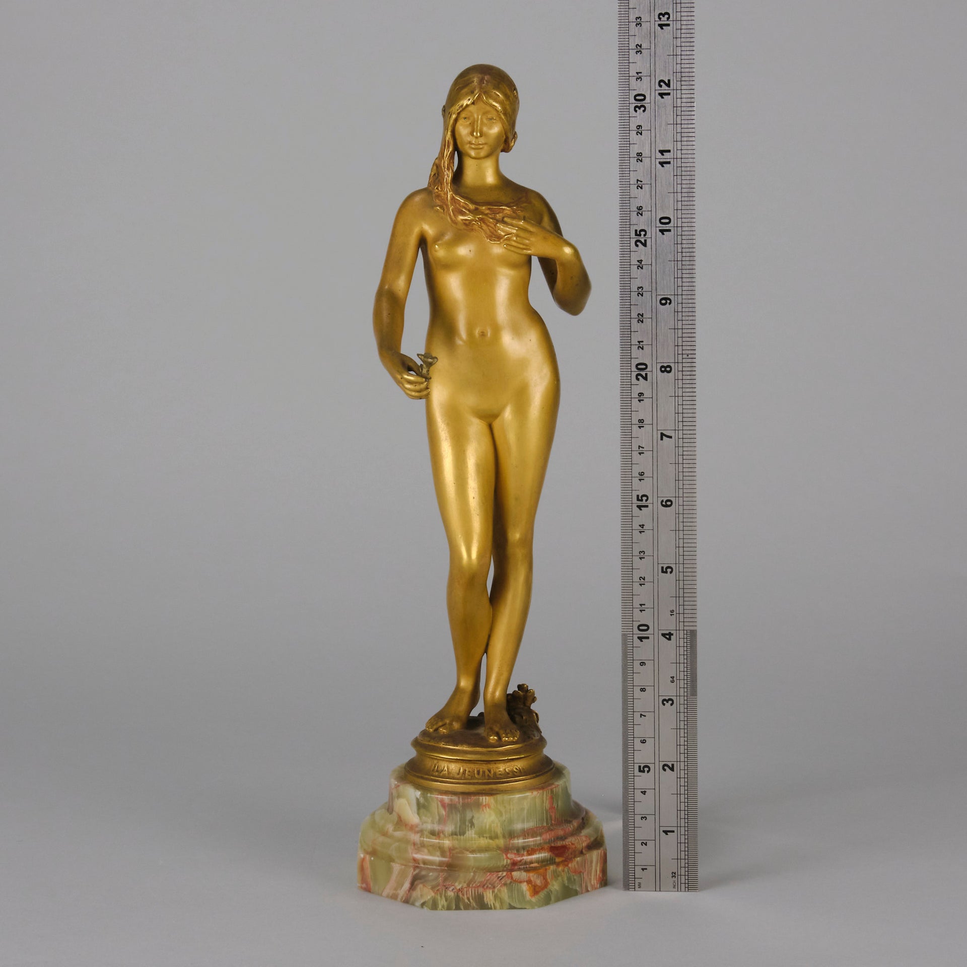 Antique Bronze - La Jeuneuse - Antonin Carles - Bronze statues for sale - Bronze sculptures for sale - Antique bronze statues - Hickmet Fine Arts