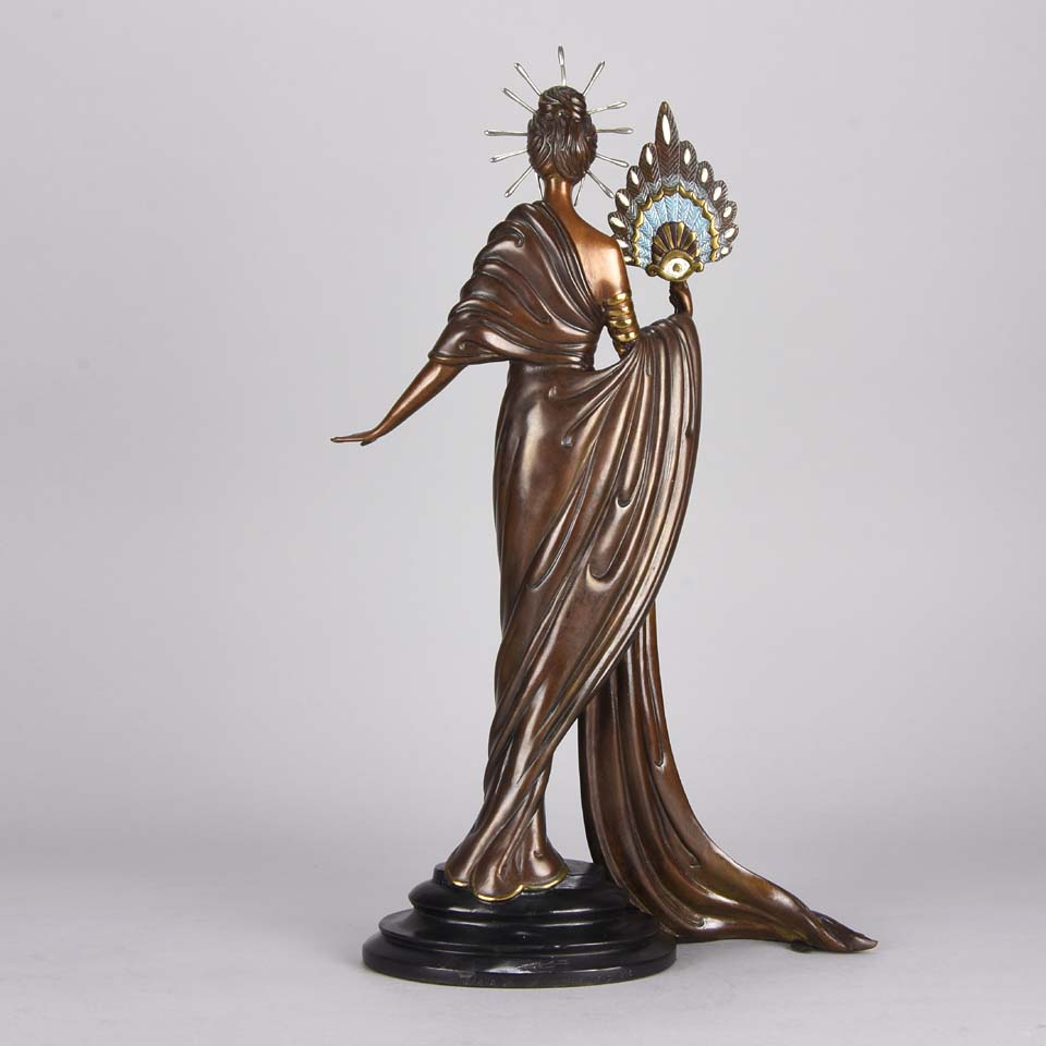 “Aphrodite” by Erté Limited Edition Art Deco Bronze