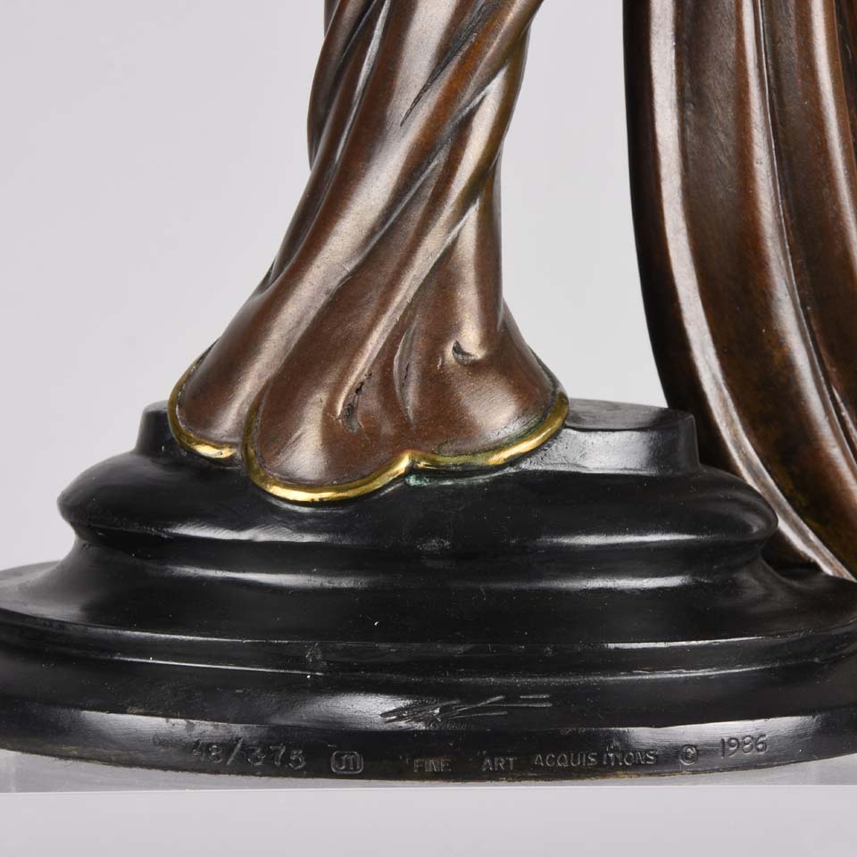 “Aphrodite” by Erté Limited Edition Art Deco Bronze