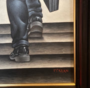 Graham McKean oil painting April Shwoers