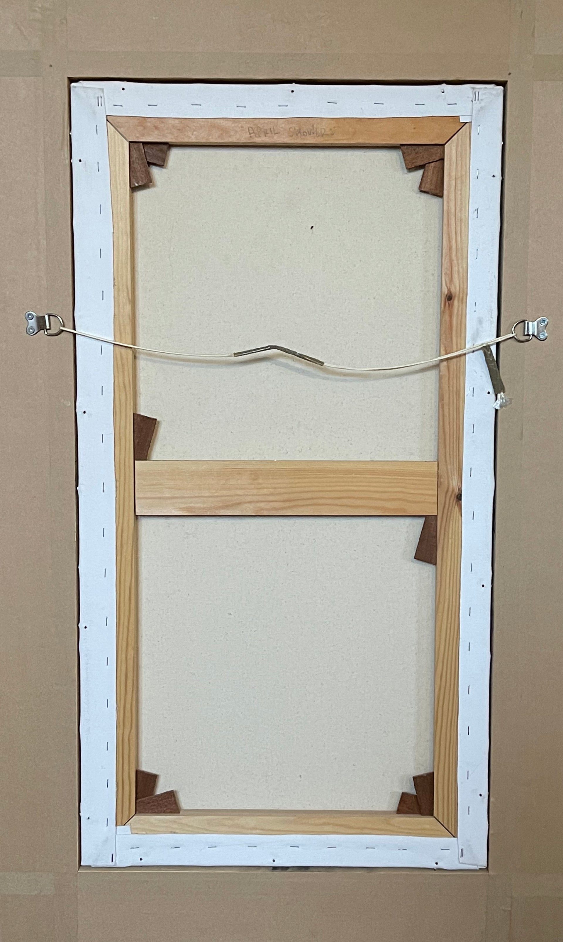 Graham McKean oil painting April Shwoers