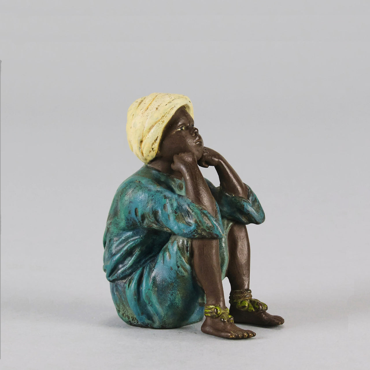 Franz Bergman "Seated Arab Boy"