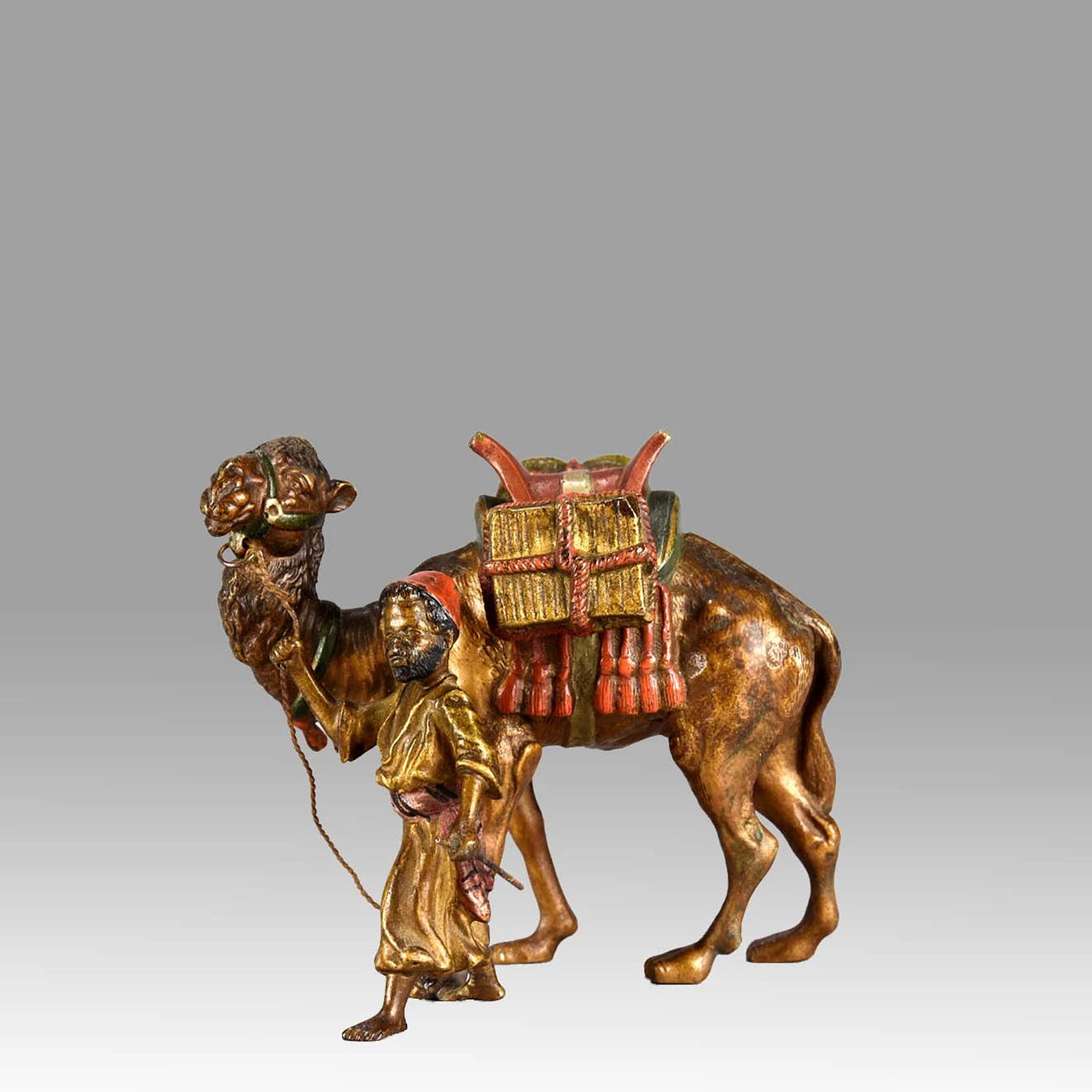 Bergman Arab Tradsman - Franz Bergman Bronze - Hickmet Fine Arts