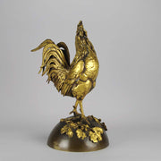 Auguste Cain Bronze Rooster