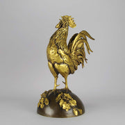 Auguste Cain Bronze Rooster