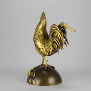 Auguste Cain Bronze Rooster