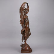 Art Nouveau Auguste Moreau bronze