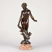 August Moreau Art Nouveau Bronze La Source 