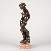 August Moreau Art Nouveau Bronze La Source 