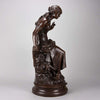 Auguste Moureau Art Nouveau Bronze Figure
