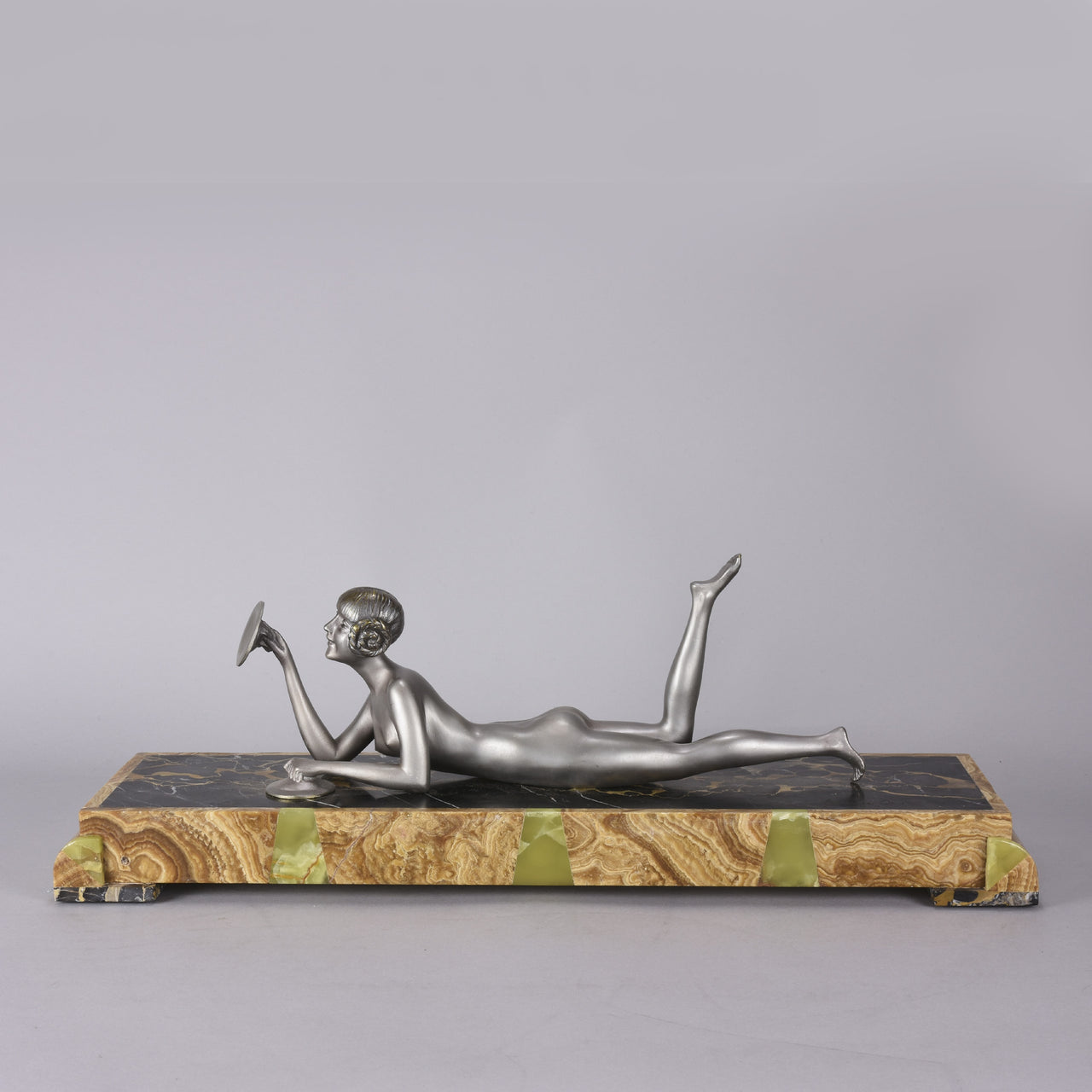 'Reclining Cymbal Dancer' by Aurore Onu