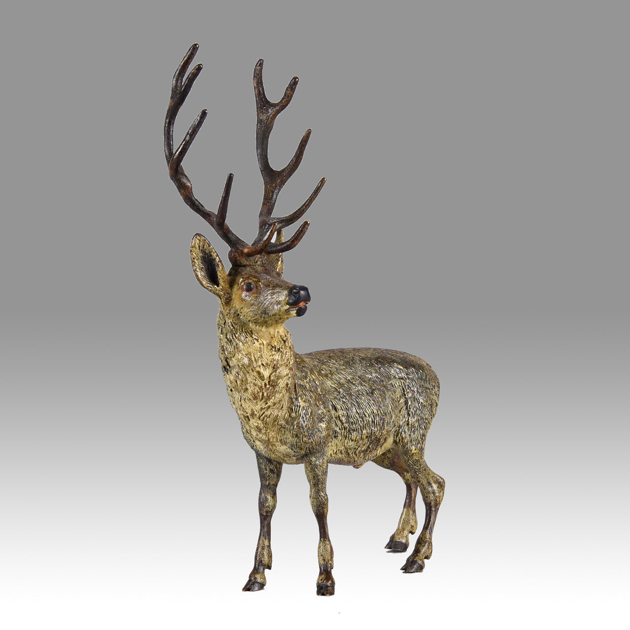 "Alert Stag" by Franz Bergman