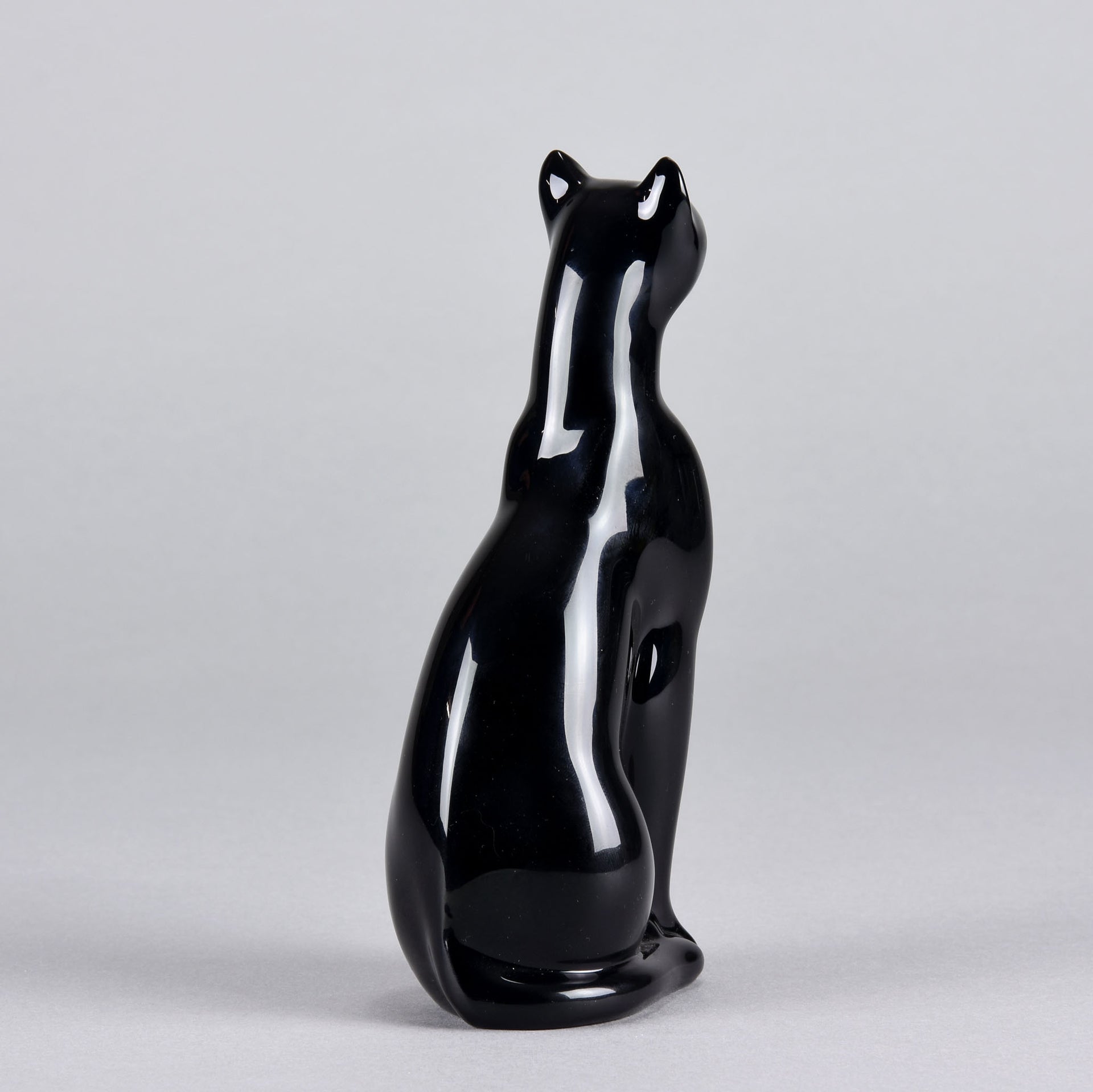 Baccarat Glass - Bacarrat Cat - Hickmet Fine Arts