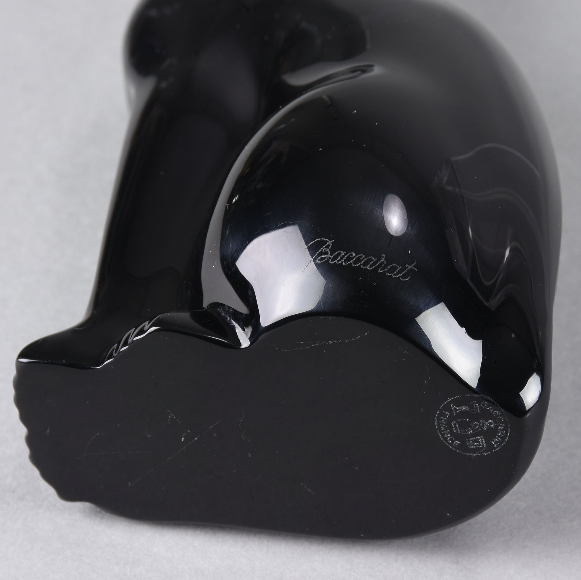 Baccarat Glass - Bacarrat Cat - Hickmet Fine Arts