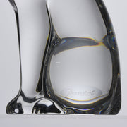 Baccarat Glass - Bacarrat Seated Cat - Hickmet Fine Arts