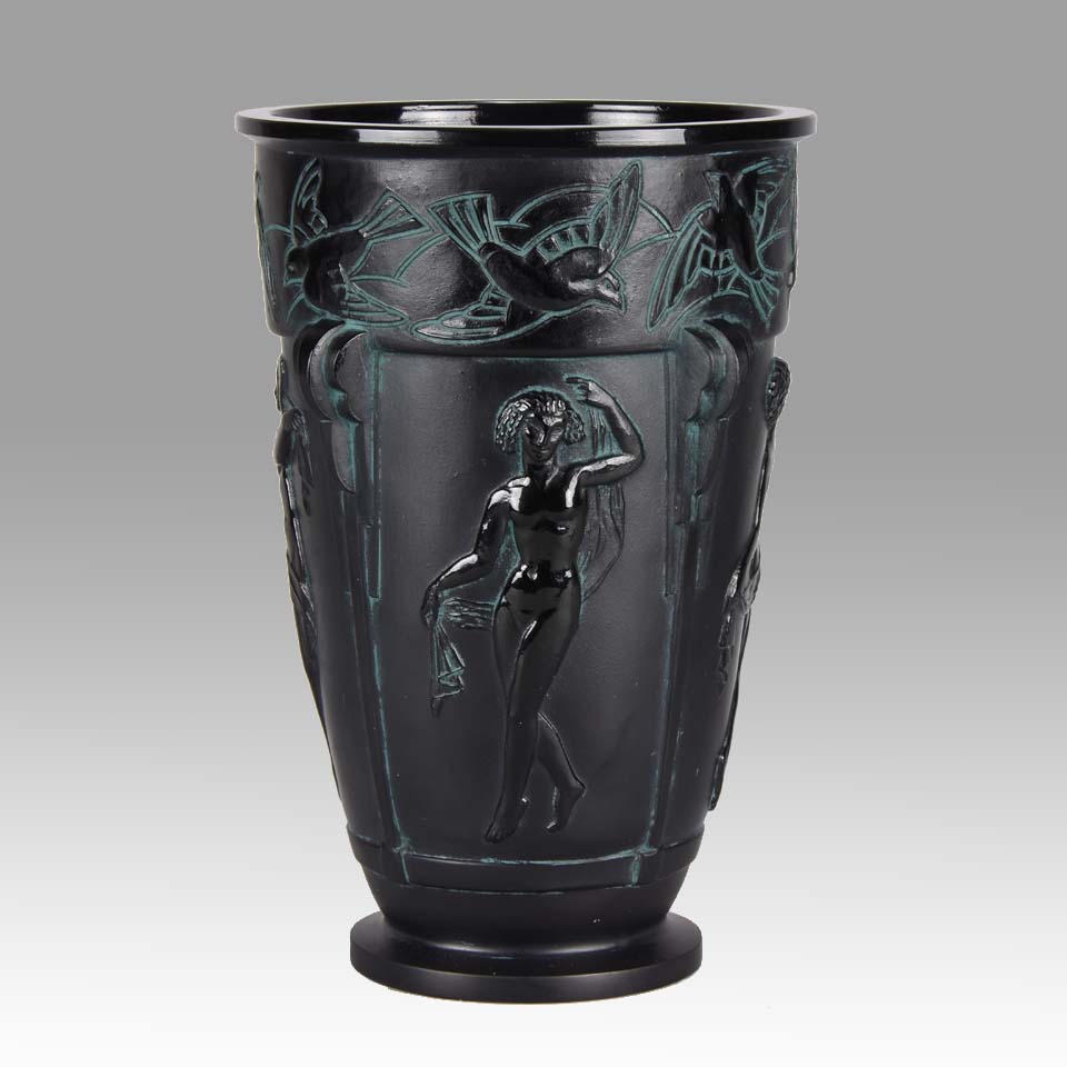“Bacchantes Vase” by Sabino