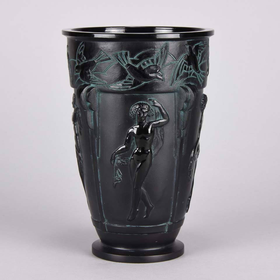 “Bacchantes Vase” by Sabino