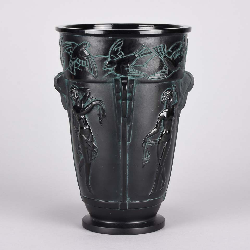 “Bacchantes Vase” by Sabino
