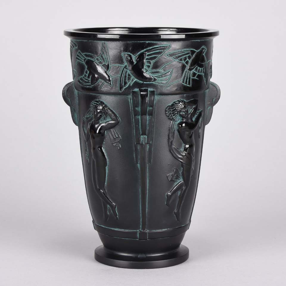 “Bacchantes Vase” by Sabino