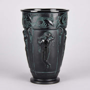 “Bacchantes Vase” by Sabino