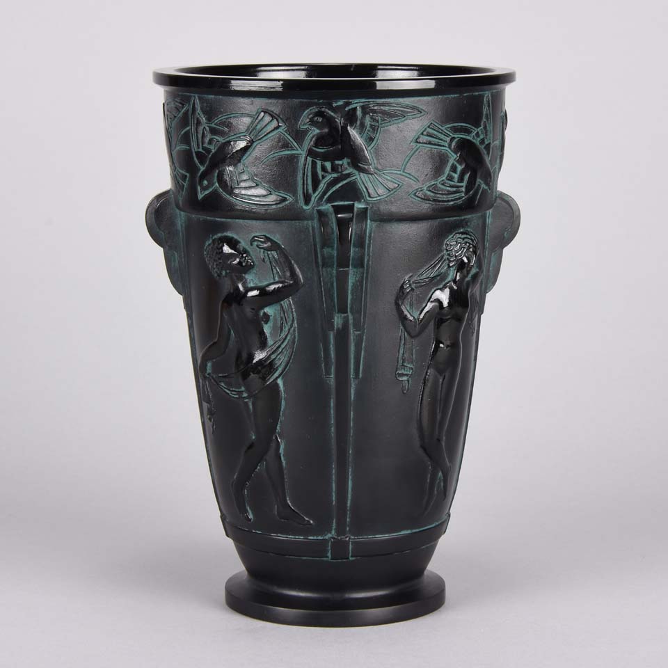 “Bacchantes Vase” by Sabino