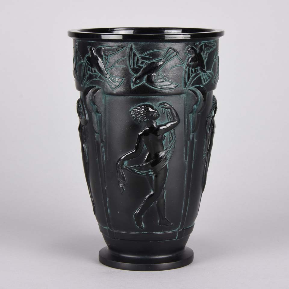 “Bacchantes Vase” by Sabino