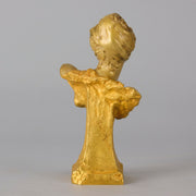 Art Nouveau Bust - Louis Ernest Barrias - Antique Bronze - Bronze statues for sale - Bronze sculptures for sale - Antique bronze statues - Hickmet Fine Arts