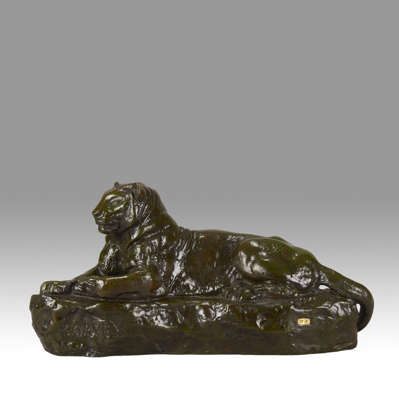 Barye bronze panther - Animaliers - Antique Bronze - Hickmet Fine Arts