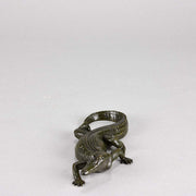 Barye Crocodile - Antoine L Barye Animalier Bronze - Hickmet Fine Arts