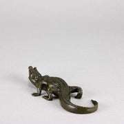 Barye Crocodile - Antoine L Barye Animalier Bronze - Hickmet Fine Arts