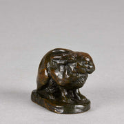 Barye Hare - Animalier Bronze by Antoine Barye - Hickmet Fine Arts