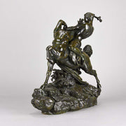 Barye Theseus & Minotaur - Antoine Louis Barye - Hickmet Fine Arts