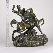 Barye Theseus & Minotaur - Antoine Louis Barye - Hickmet Fine Arts