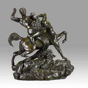 Barye Theseus & Minotaur - Antoine Louis Barye - Hickmet Fine Arts