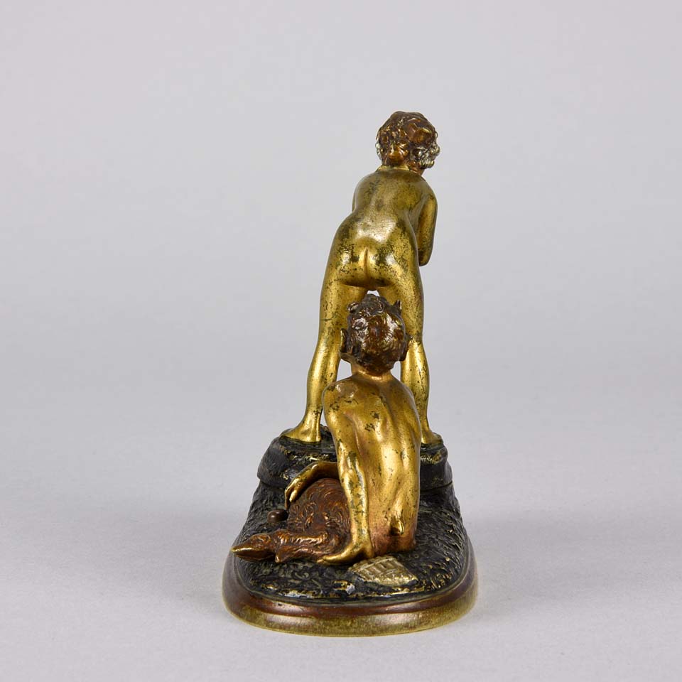Erotic Couple Bergman bronze