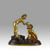 Erotic Couple Bergman bronze