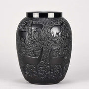 “Biches” glass vase by Lalique