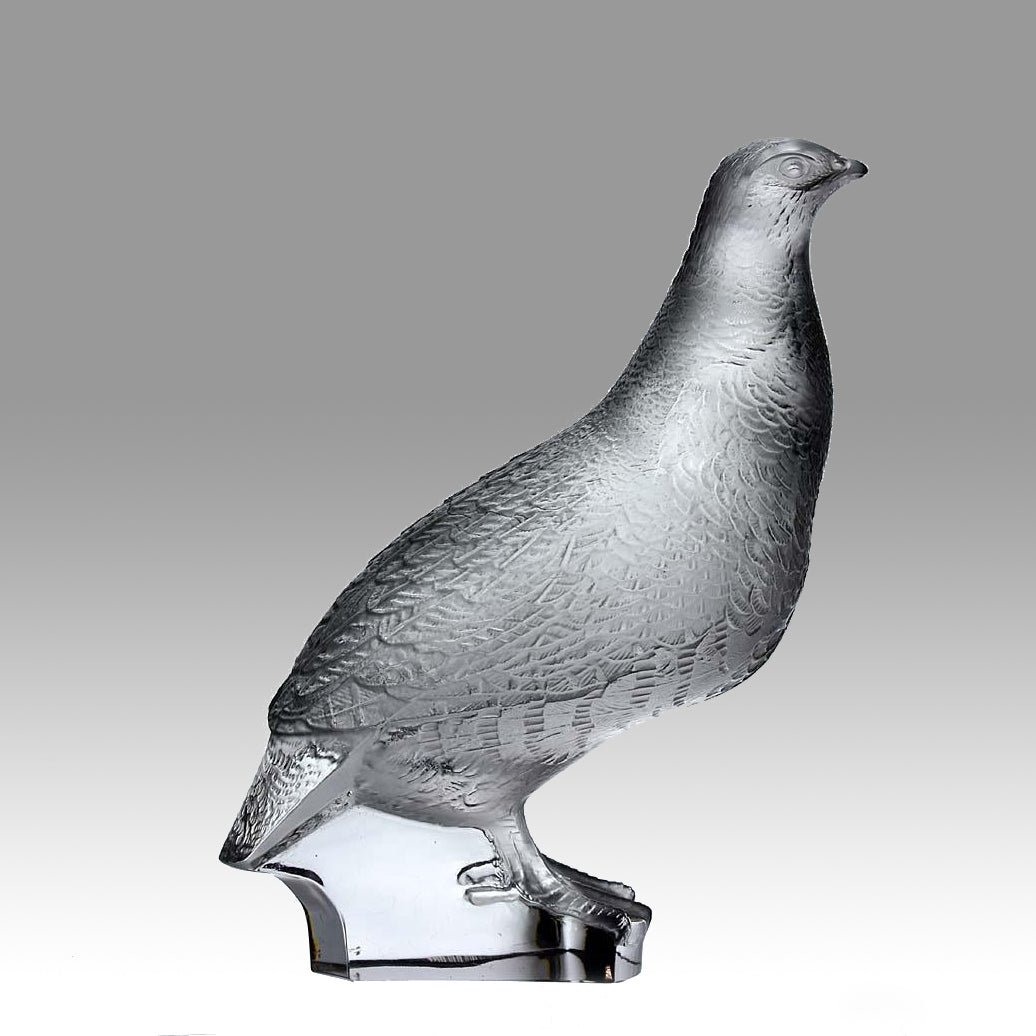 "Perdrix Debout" by René Lalique