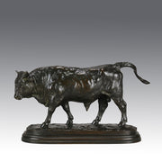Antique Bronze - Taureau Debout - Rosa Bonheur - Bronze statues for sale - Bronze sculptures for sale - Antique bronze statues - Hickmet Fine Arts