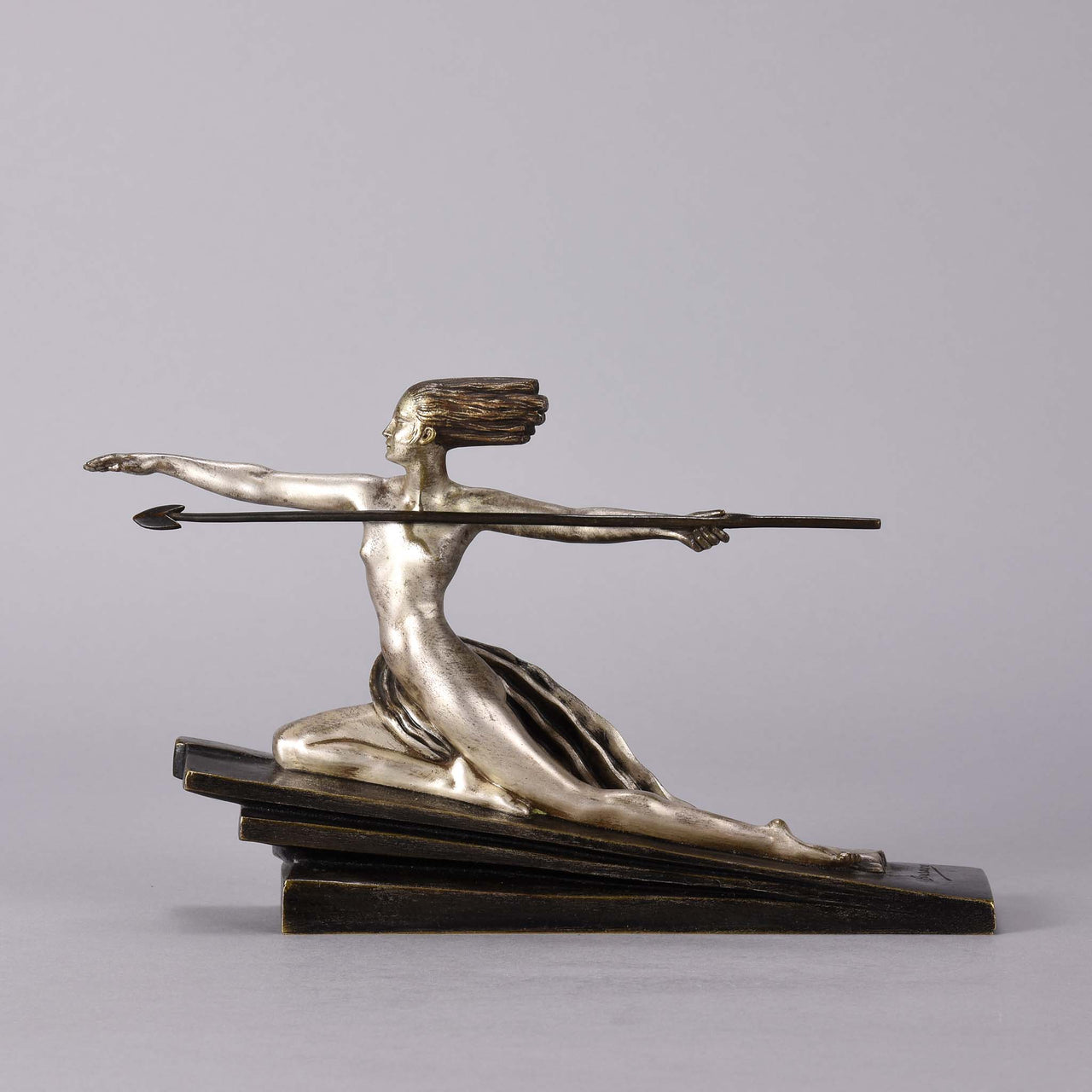 Bouraine Bronze Figure - Amazonian - Hickmet Fine Arts