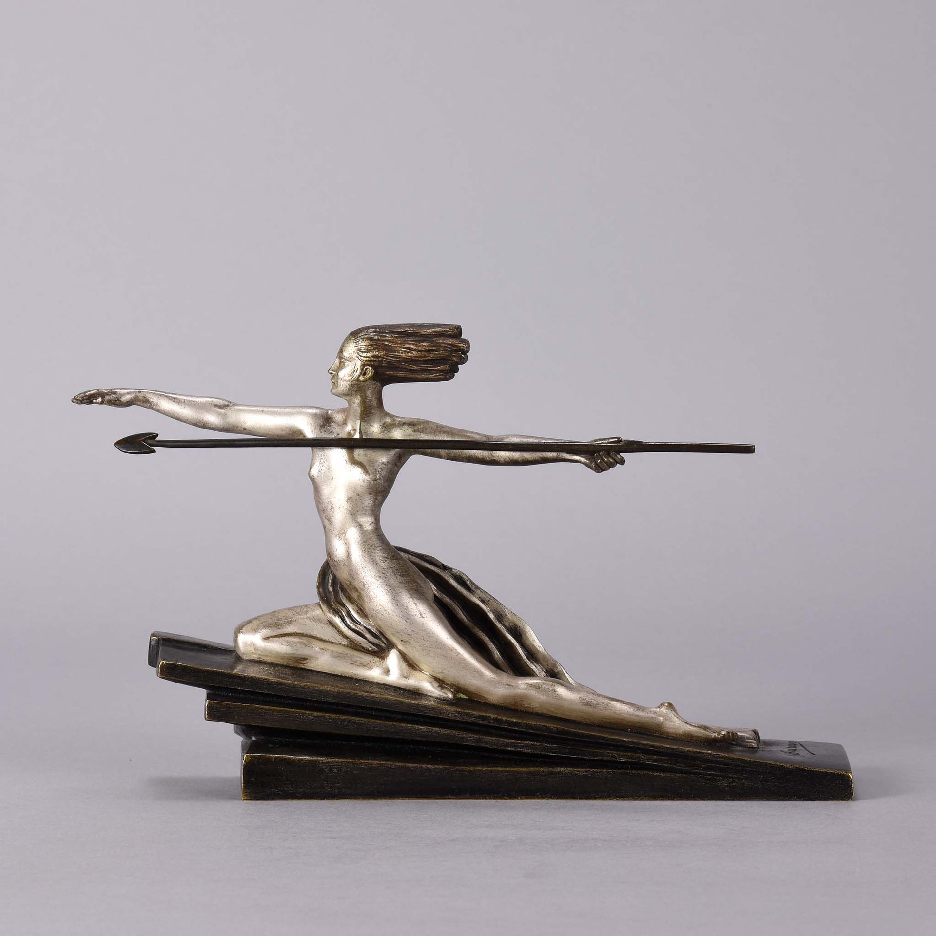 Bouraine Bronze Figure - Amazonian - Hickmet Fine Arts