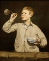 "Boy Blowing Bubbles" by Ferdinand Preiss